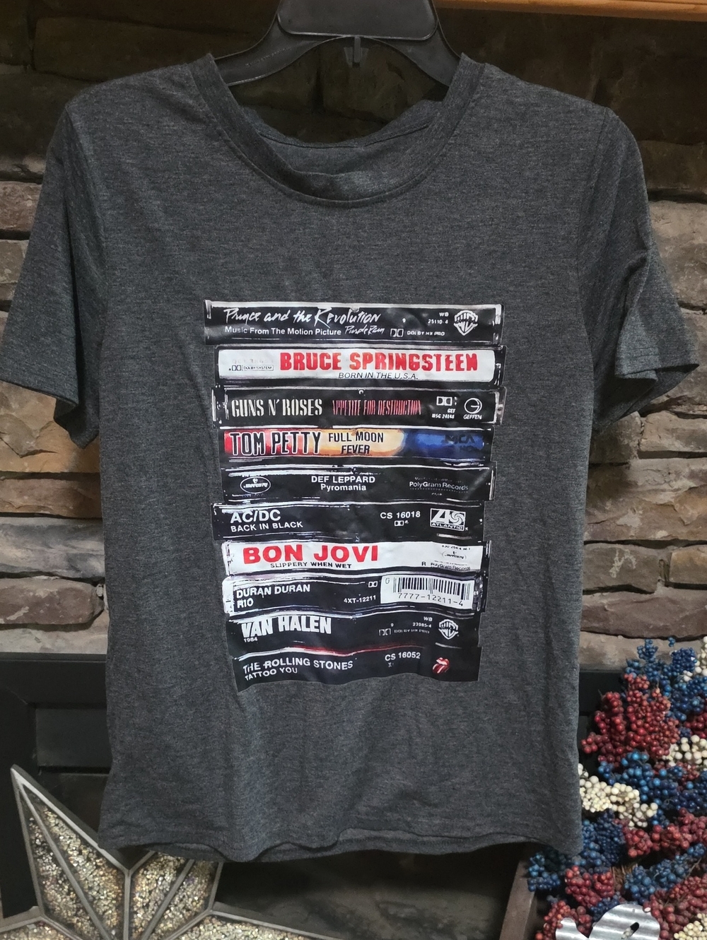 Graphic Music Tee Sz M